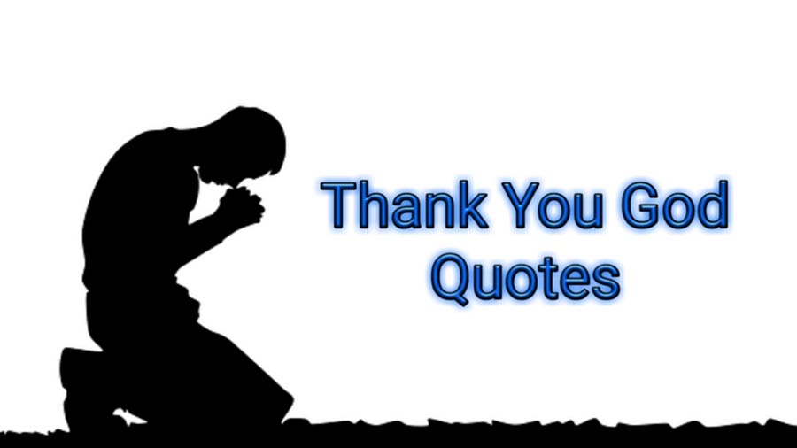 Thank you god quotes