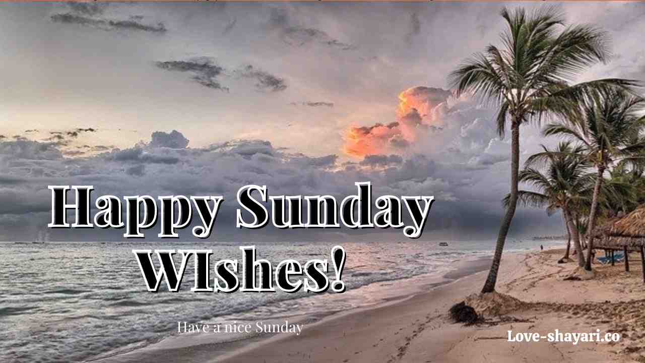 Sunday good morning wishes