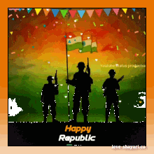 happy republic day animated gif