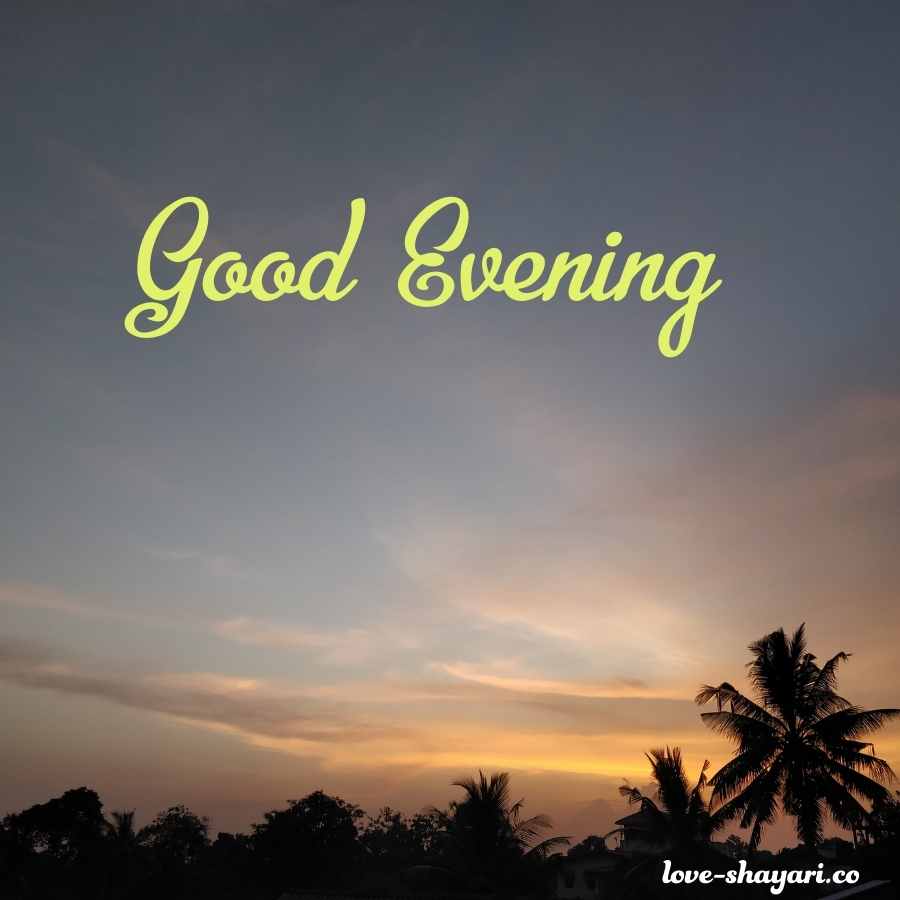 good evening images in english