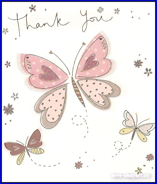 thank you images with butterflies