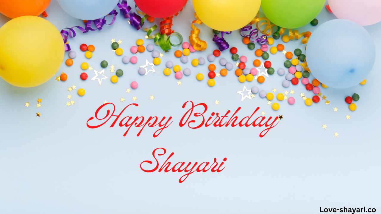 Happy Birthday Shayari in hindi
