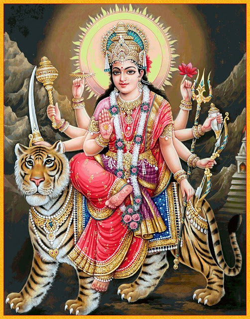 beautiful goddess durga
