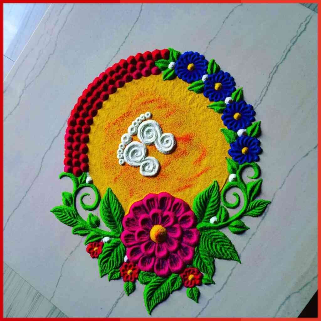rangoli designs for diwali simple
