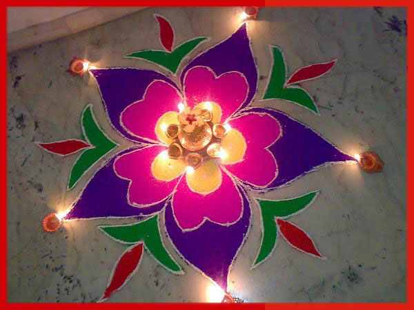 Small Rangoli Design Ideas For Diwali