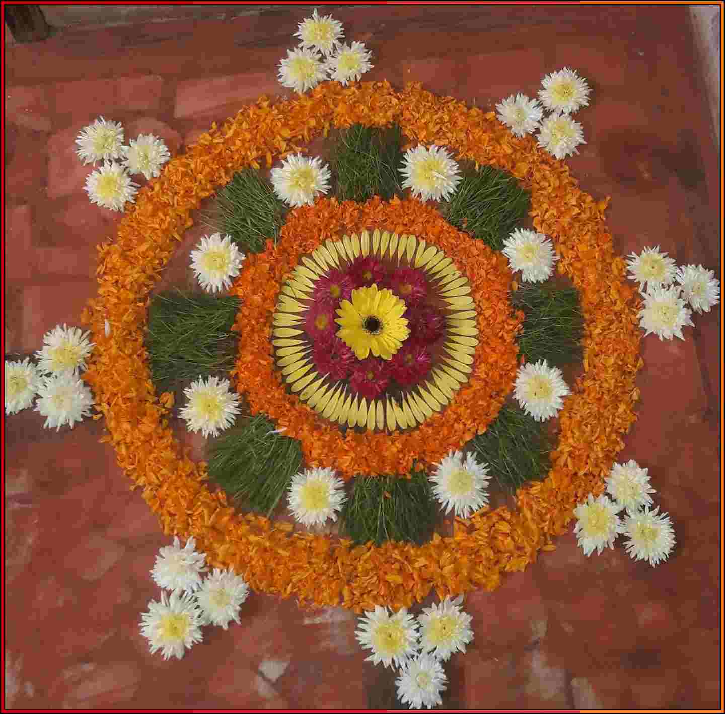 flower images rangoli

