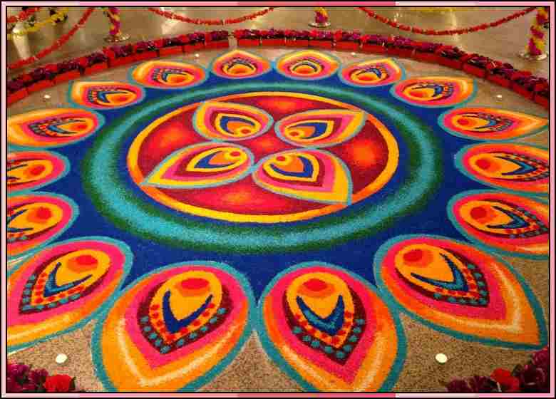 beautiful rangoli designs for Diwali