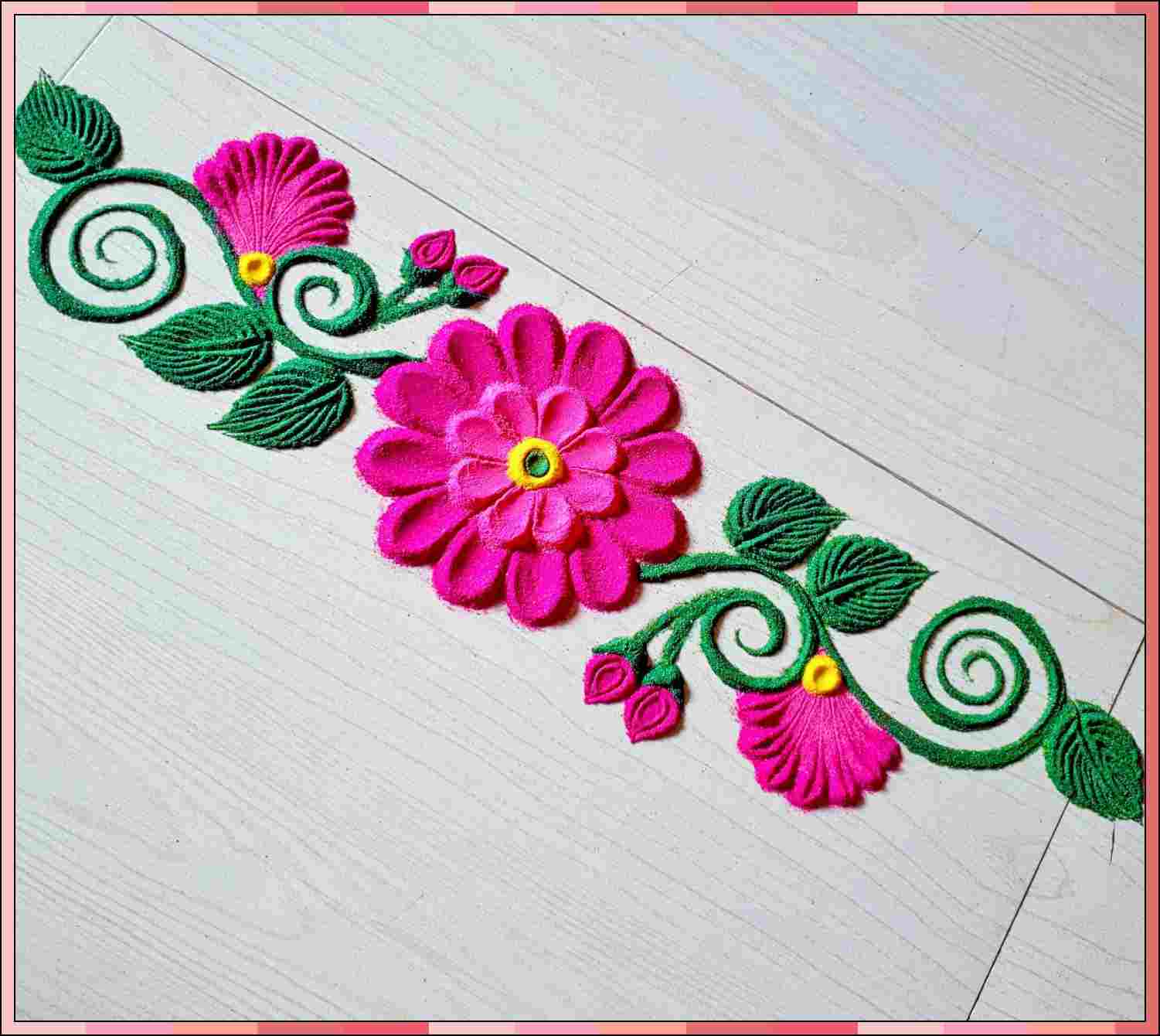 free hand rangoli designs images
