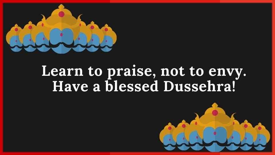 dussehra images with quotes in english

