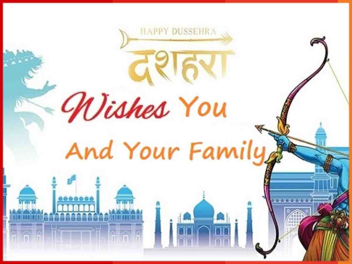 happy dussehra to you and your family images
