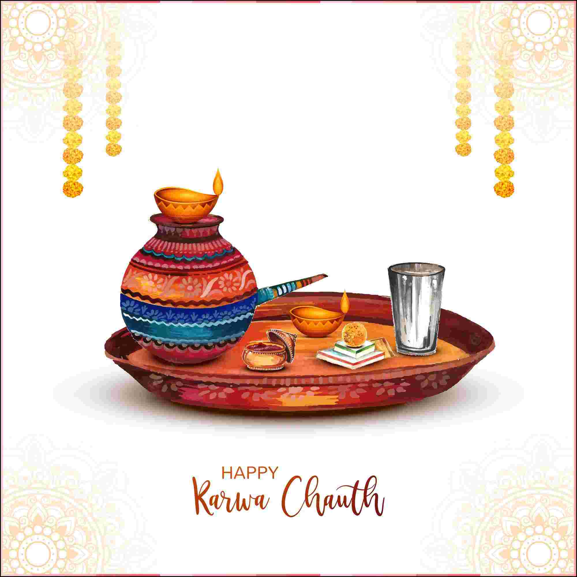 happy karwa chauth festival greeting card background 1035 25123