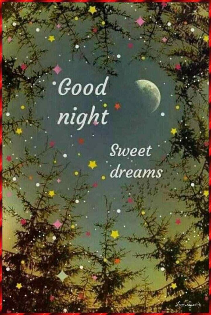 good night sweet dreams with stars