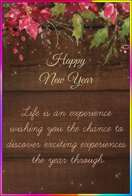 Happy new year with quotes
