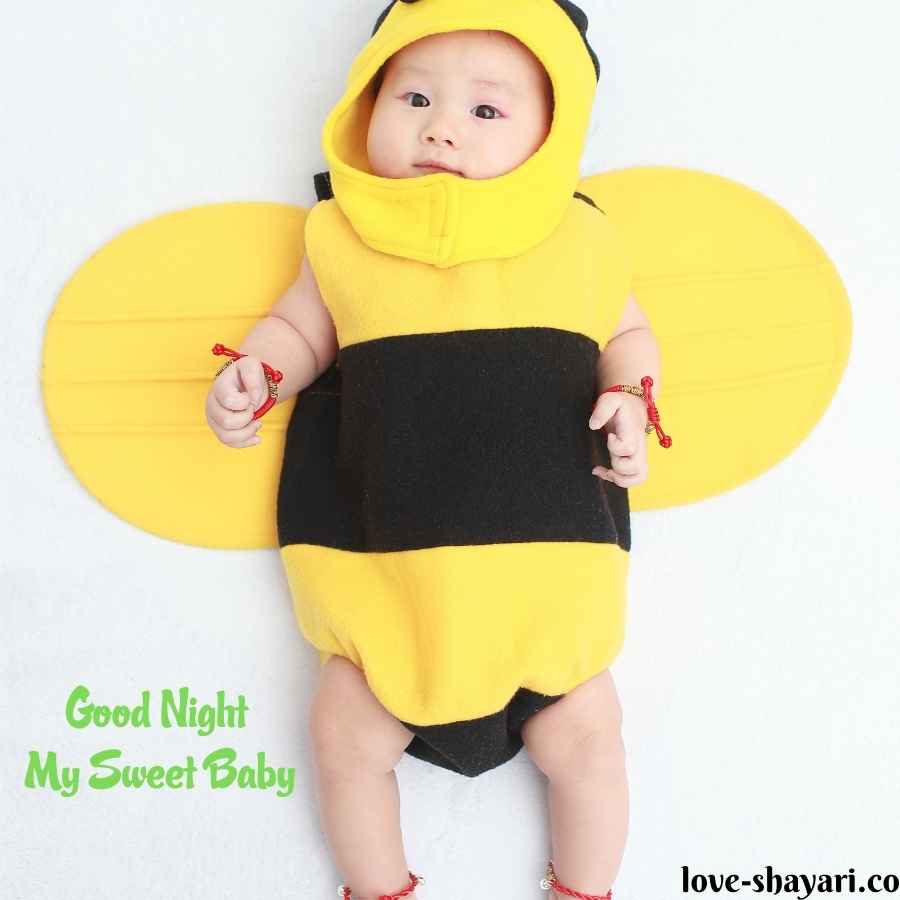good night images cute baby