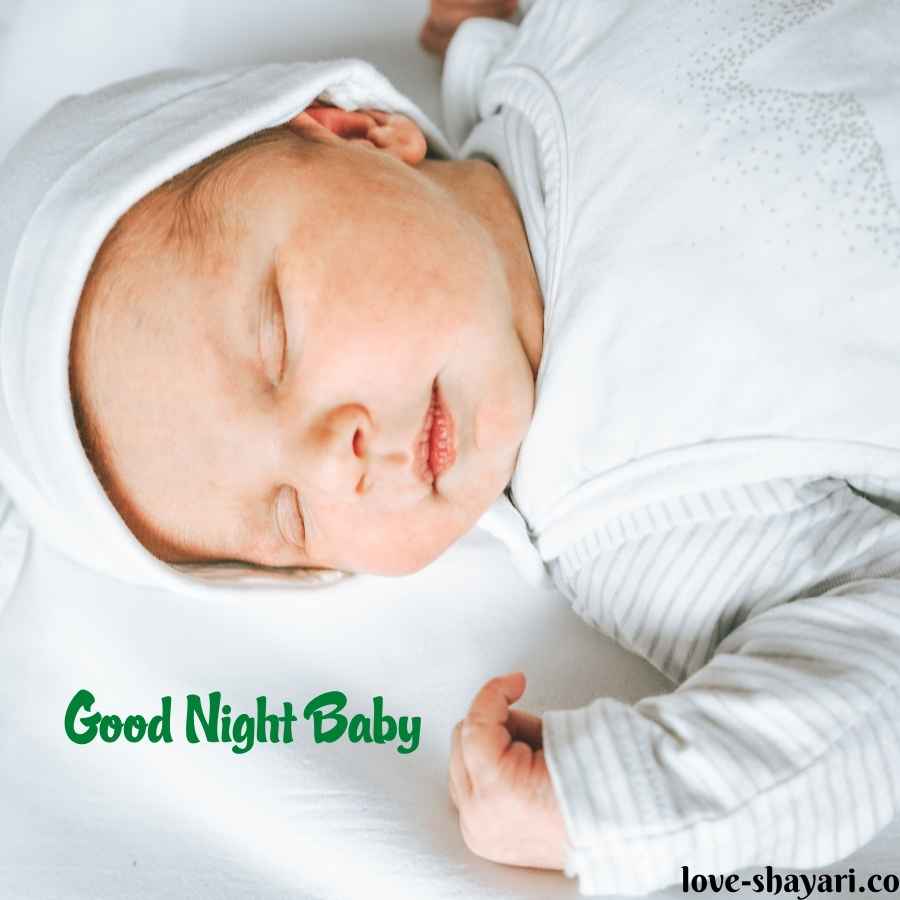 good night images with cute babies hd