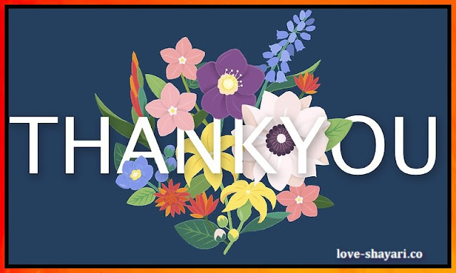 Images of thank you with flowers