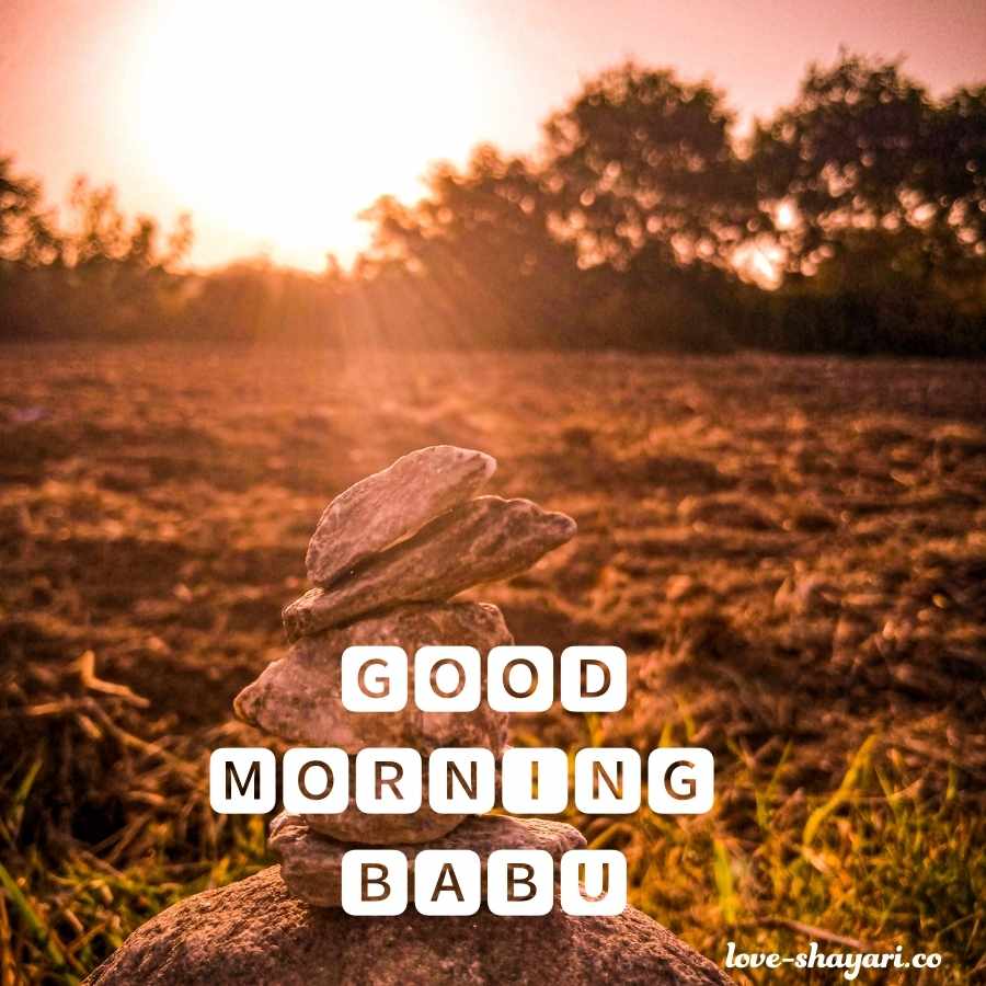 good morning photo for babu