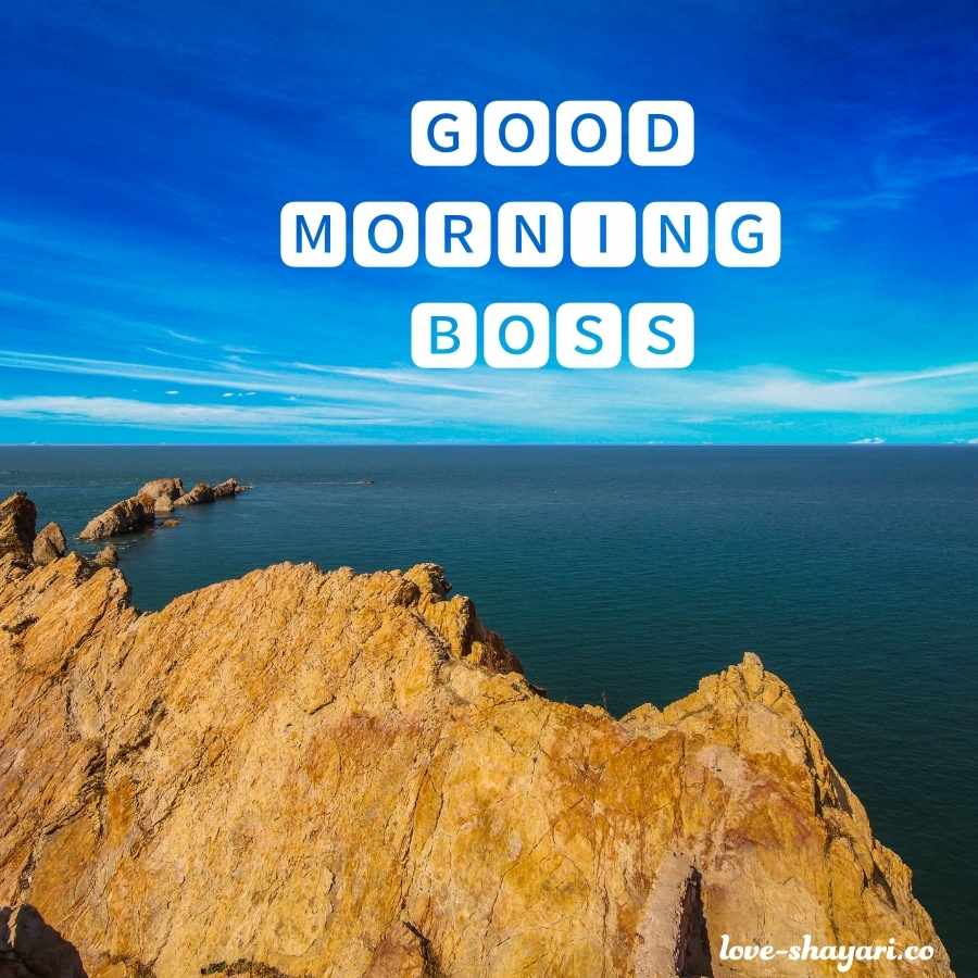 good morning positive images to boss
