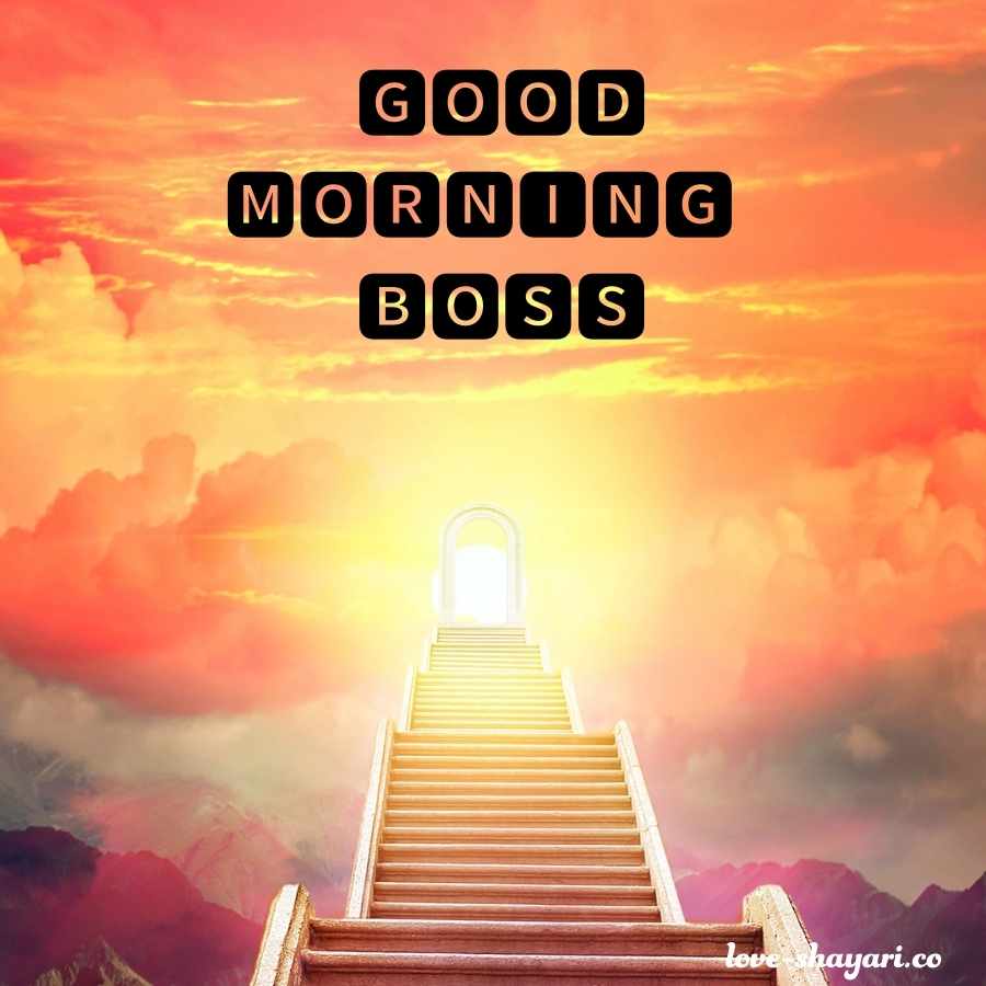 good morning monday to boss