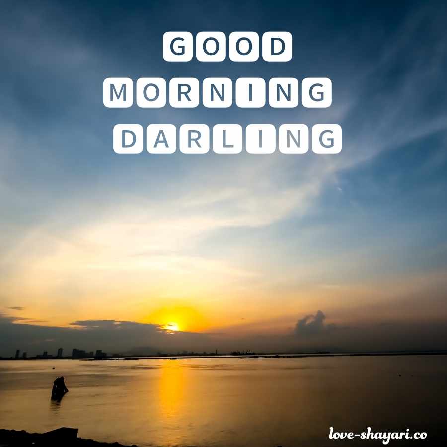 love good morning darling