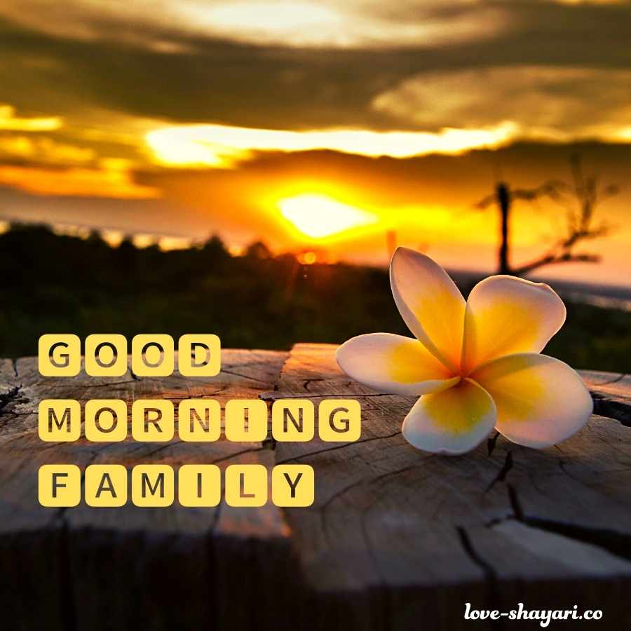 family good morning parents