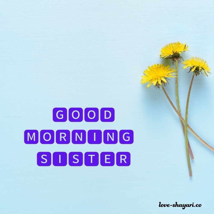good morning my sweet sister images