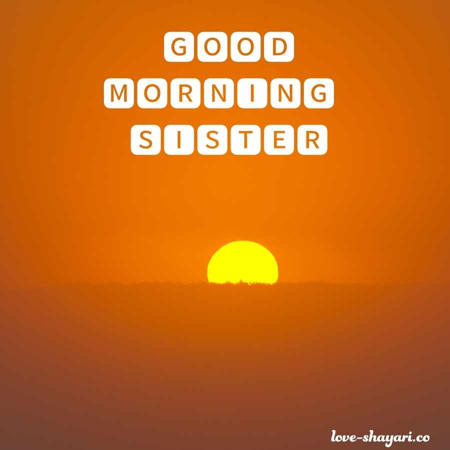 good morning sister photo