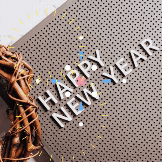 happy new year gif video