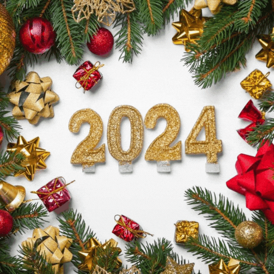 happy new year 2024 wishes gif
